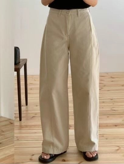 PL760 壓線寬褲