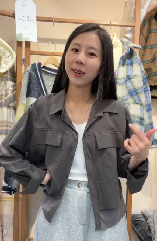 10A212 雙層異材質襯衫