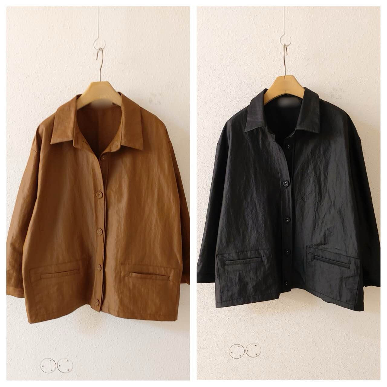 10A210 雙層袖口袋挺料襯衫