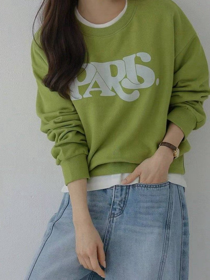 10C109 paris短版衛衣