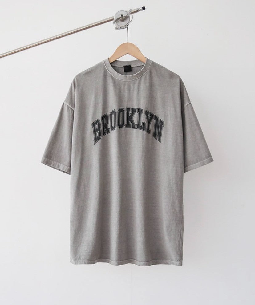 TS1739 Brooklyn水洗寬T