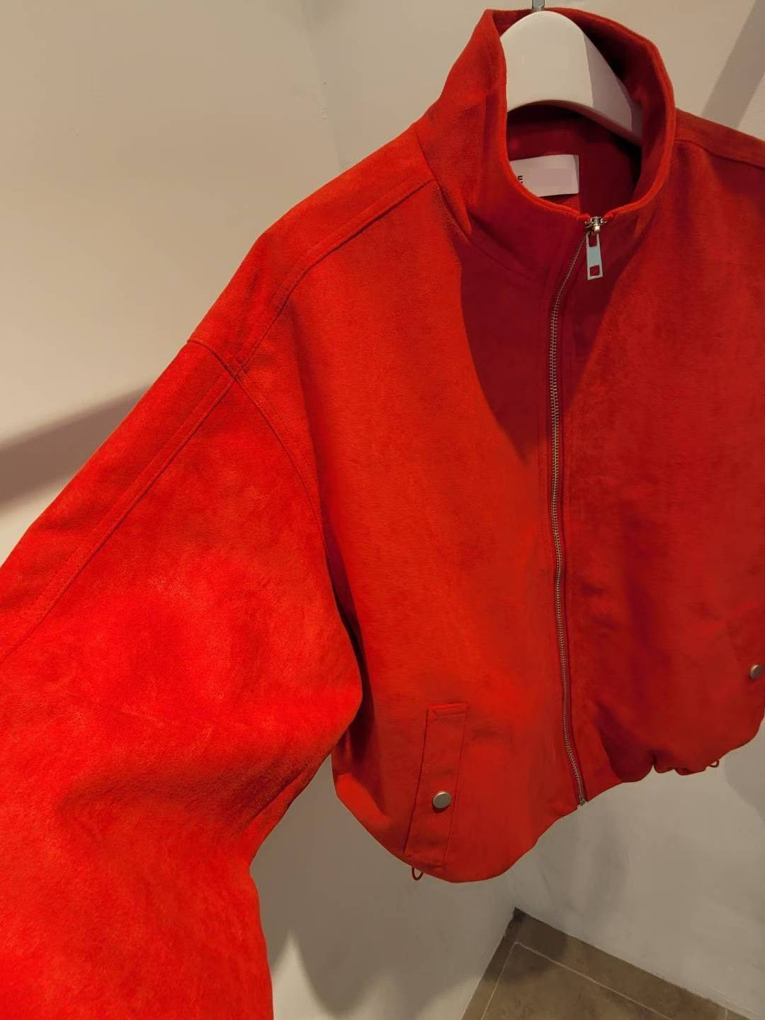 10A101 仿麂皮夾克