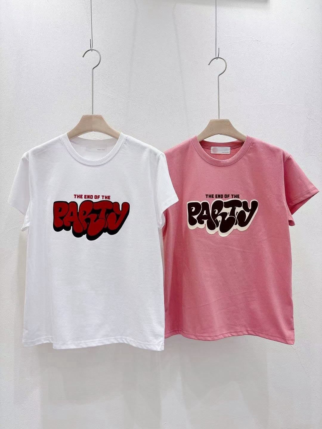 TS1022 PARTY合版棉短T