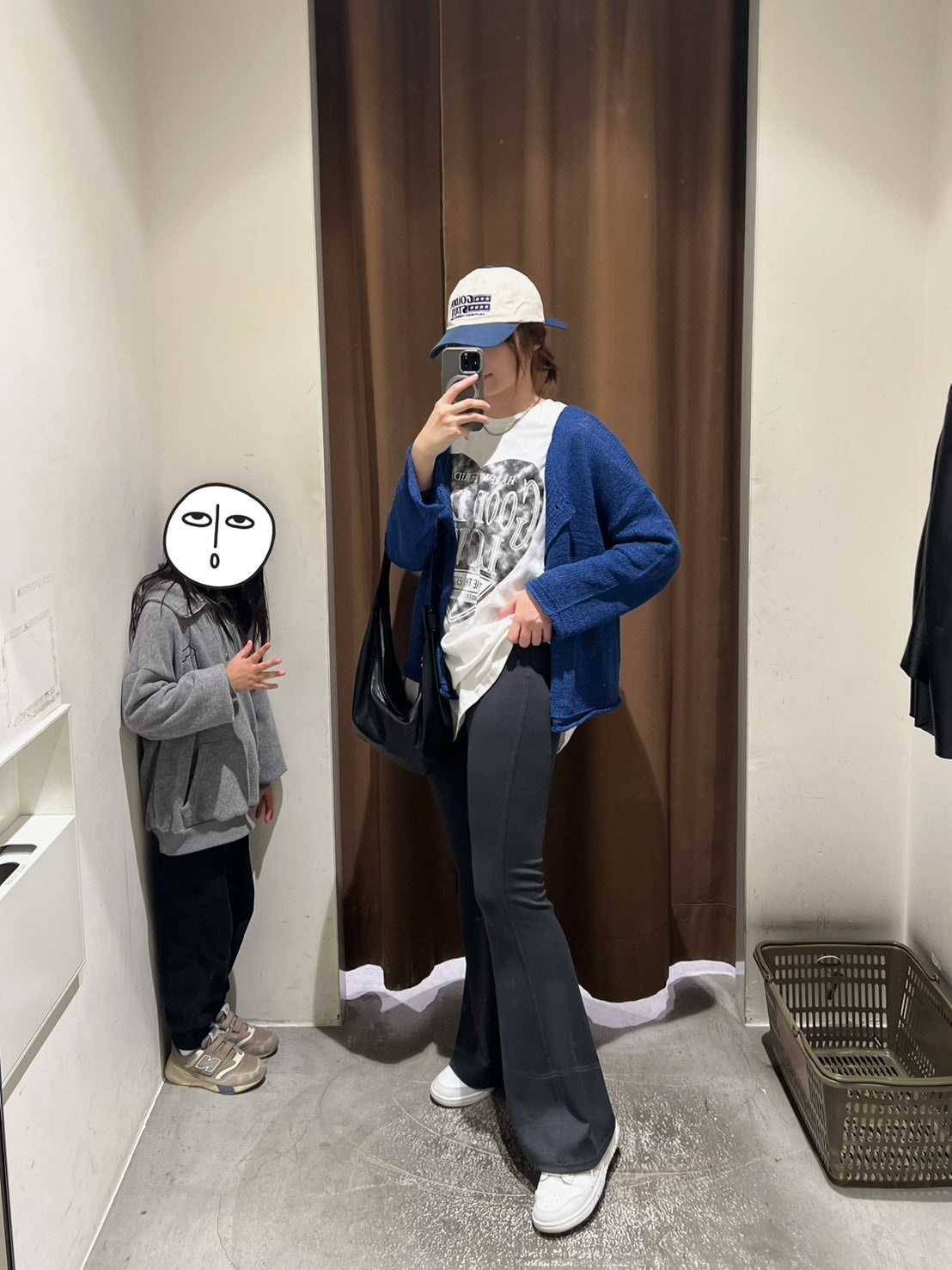 PL761 夏款彈性喇叭褲