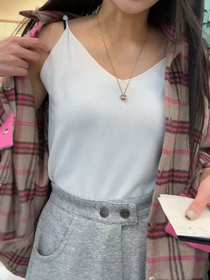 10A203 細帶針織背心