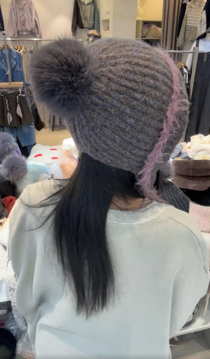 1C205 毛球巴拉克拉法帽