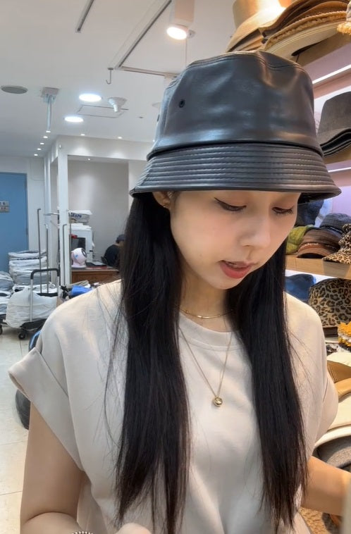 9B309 皮質漁夫帽