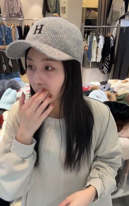 1C208 H針織棒球帽