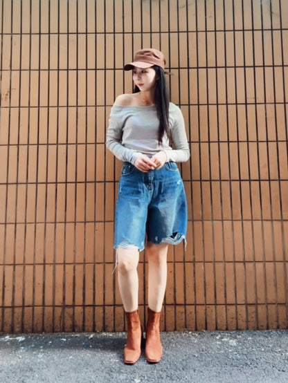 TS1769 大U領長袖棉T