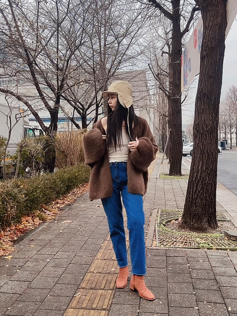 JL759 彈性直筒丹寧褲