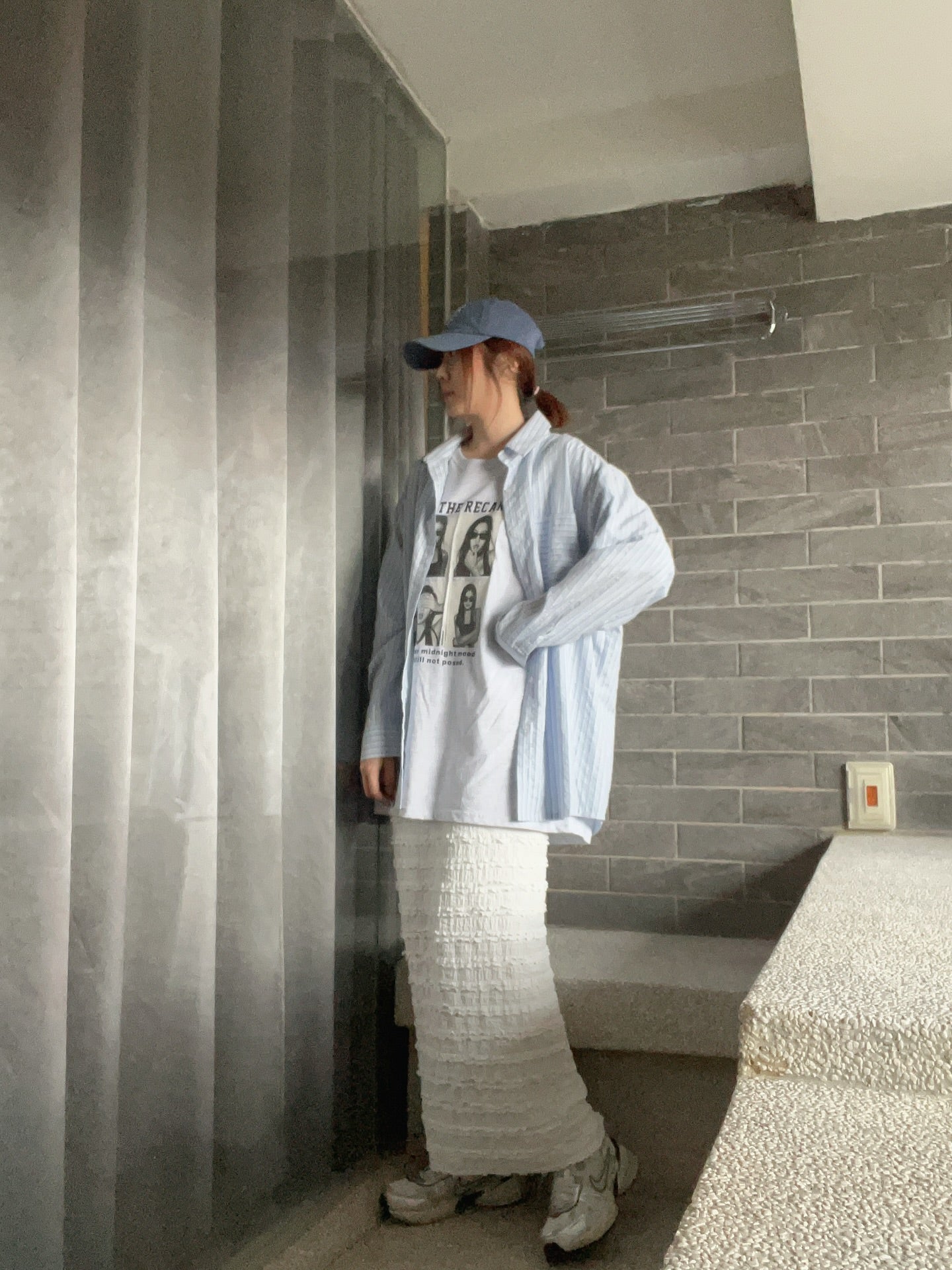 TS1770 四格照片長版短T