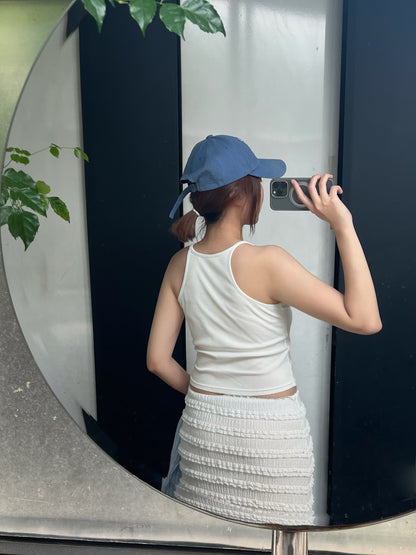 TK126 削肩螺紋bra背心