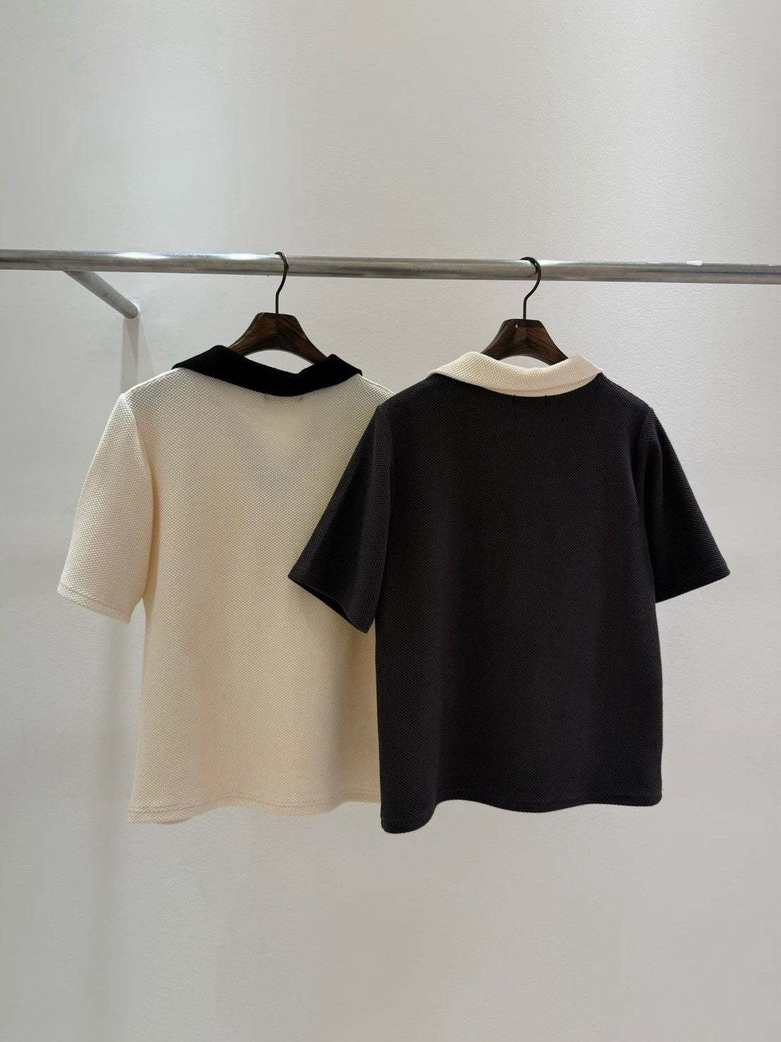 10B216 貝蒂領子短袖上衣