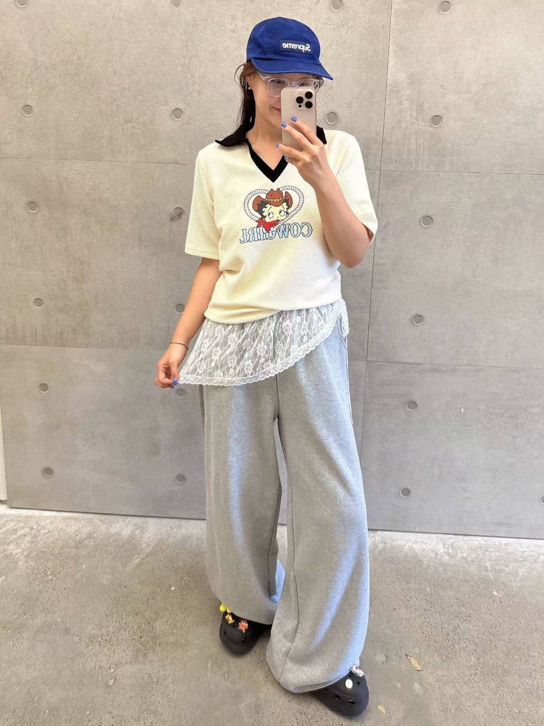 10B216 貝蒂領子短袖上衣