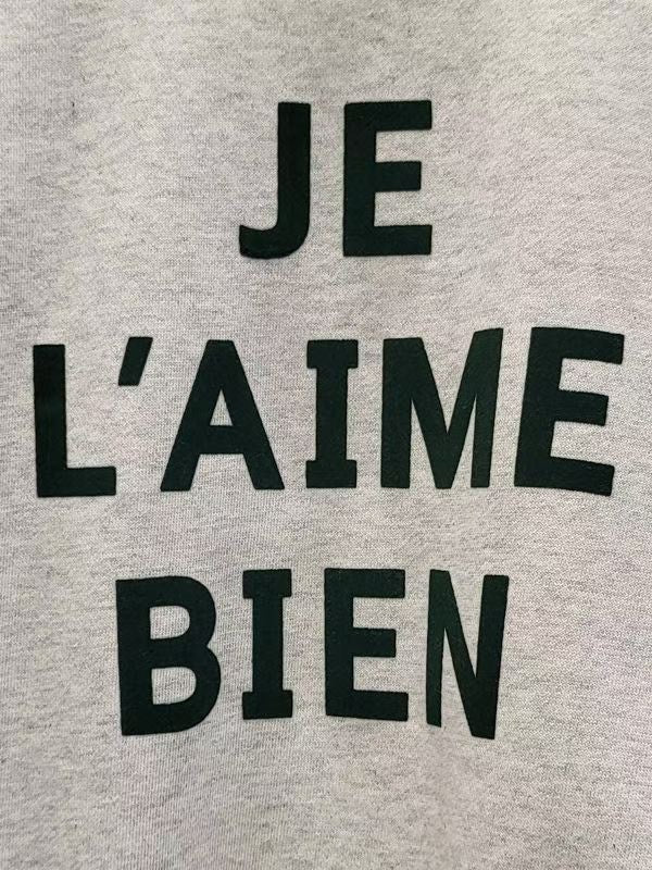 10C105 Je laime bien短版衛衣