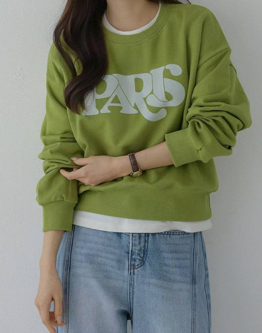 10C109 paris短版衛衣