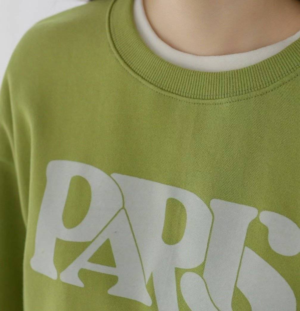 10C109 paris短版衛衣