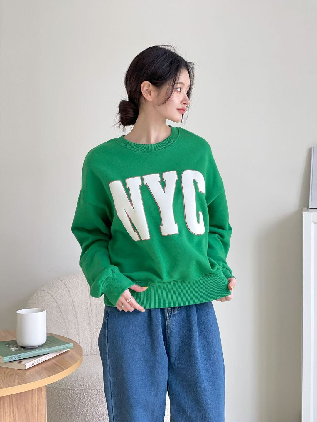 10C111 NYC短版衛衣