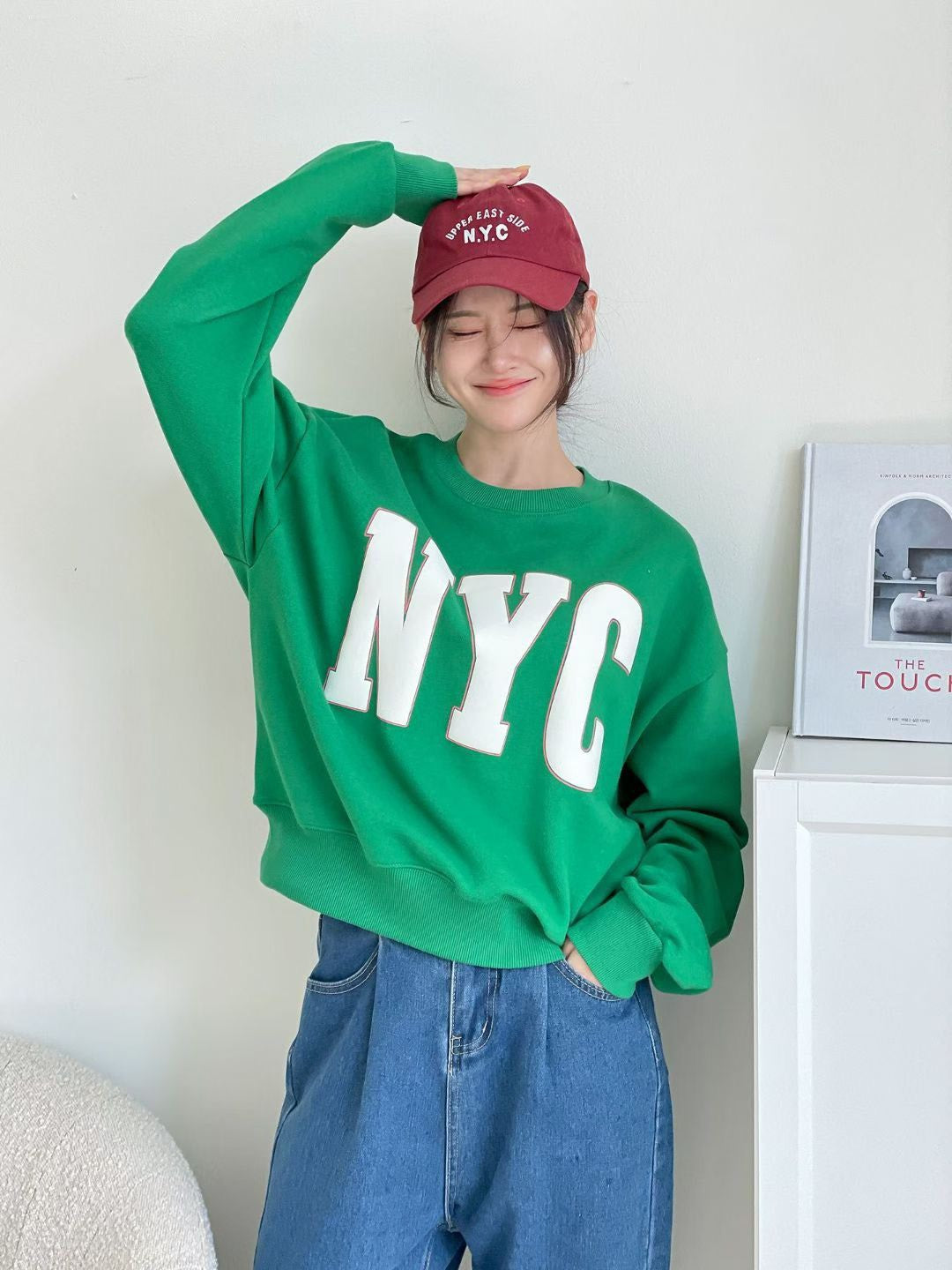 10C111 NYC短版衛衣