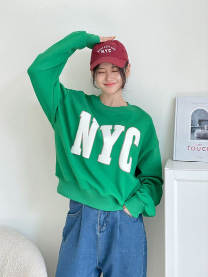 10C111 NYC短版衛衣