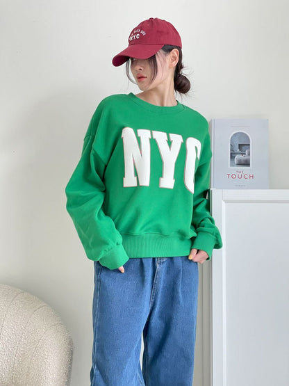 10C111 NYC短版衛衣