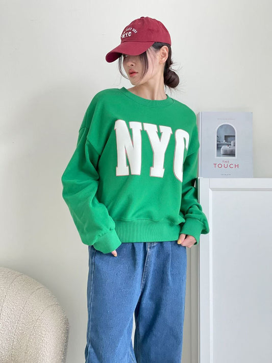 10C111 NYC短版衛衣