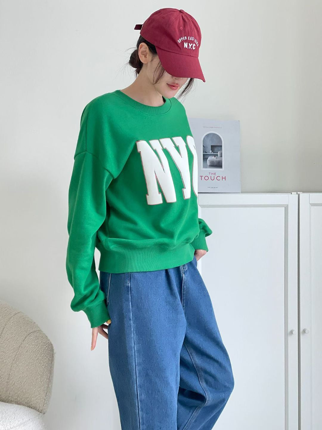 10C111 NYC短版衛衣