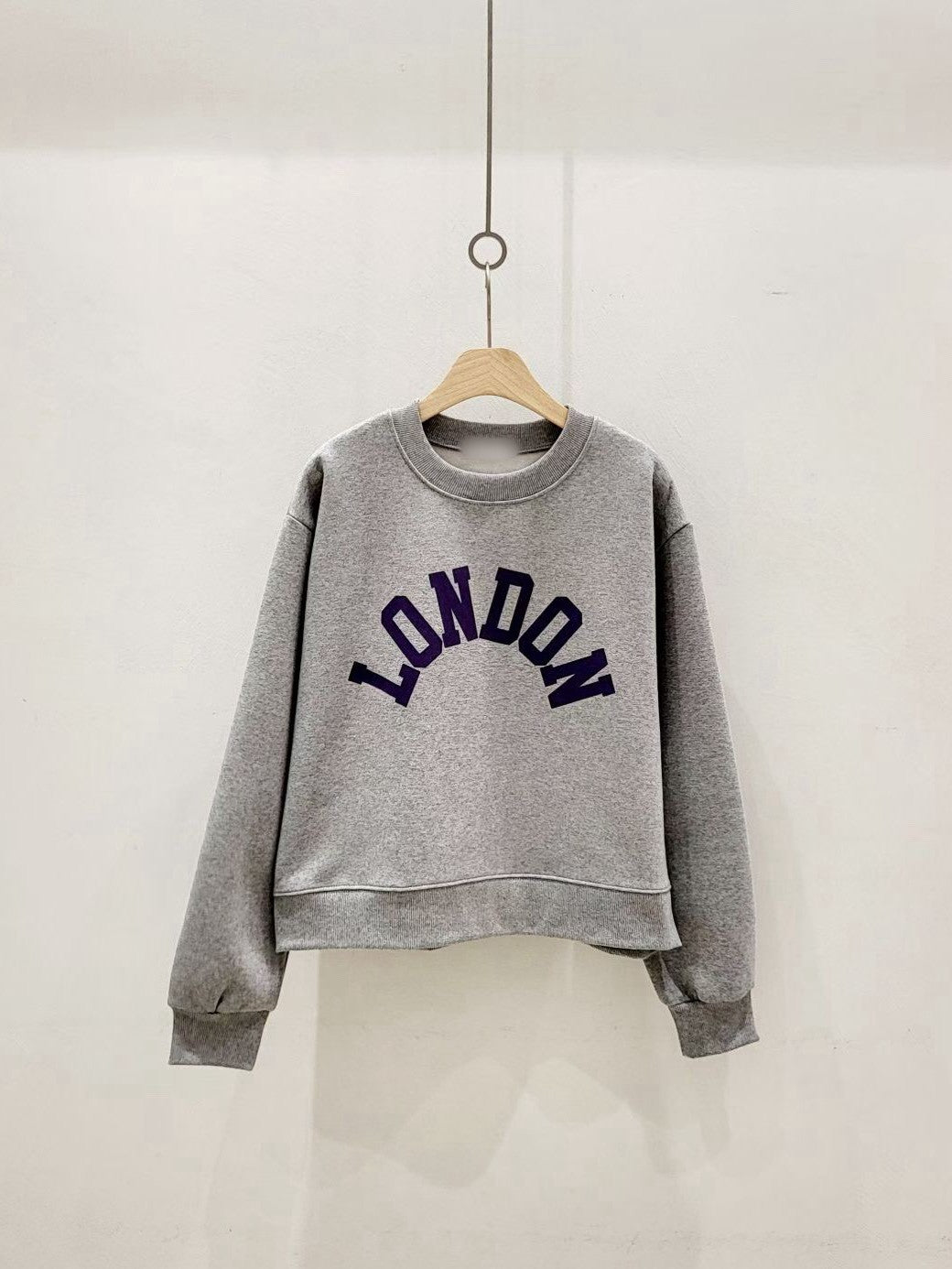 10C112 LONDN短版衛衣(內磨毛)