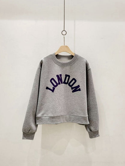 10C112 LONDN短版衛衣(內磨毛)