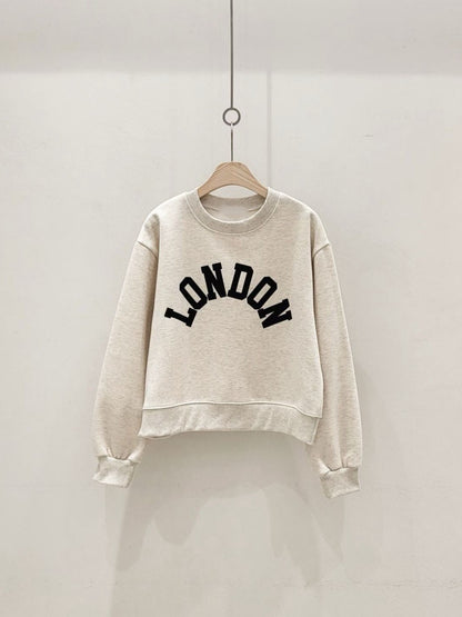 10C112 LONDN短版衛衣(內磨毛)