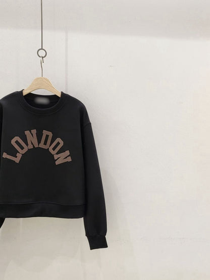 10C112 LONDN短版衛衣(內磨毛)