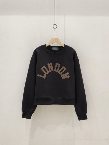 10C112 LONDN短版衛衣(內磨毛)