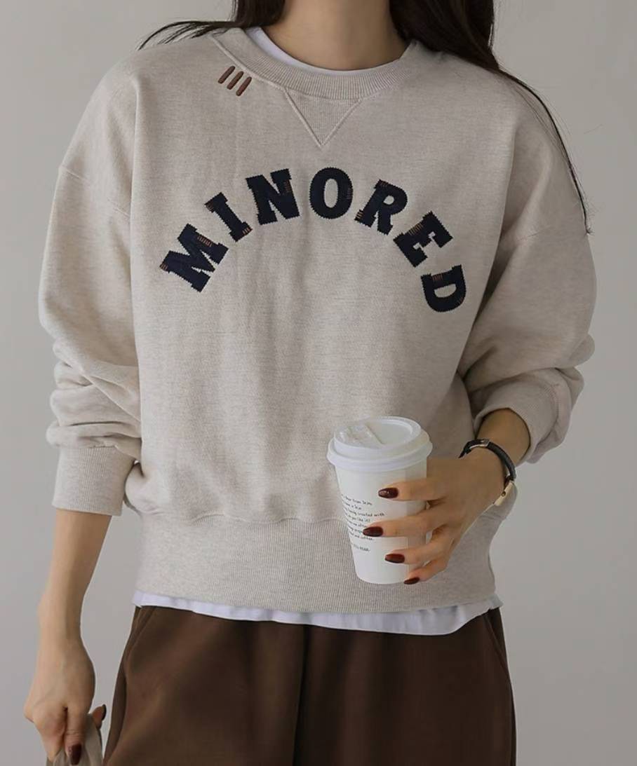 10C114 MINORED長袖衛衣