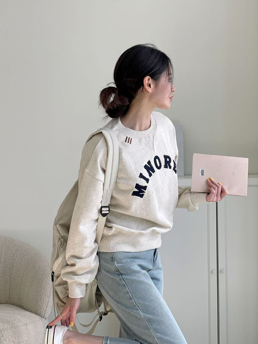 10C114 MINORED長袖衛衣