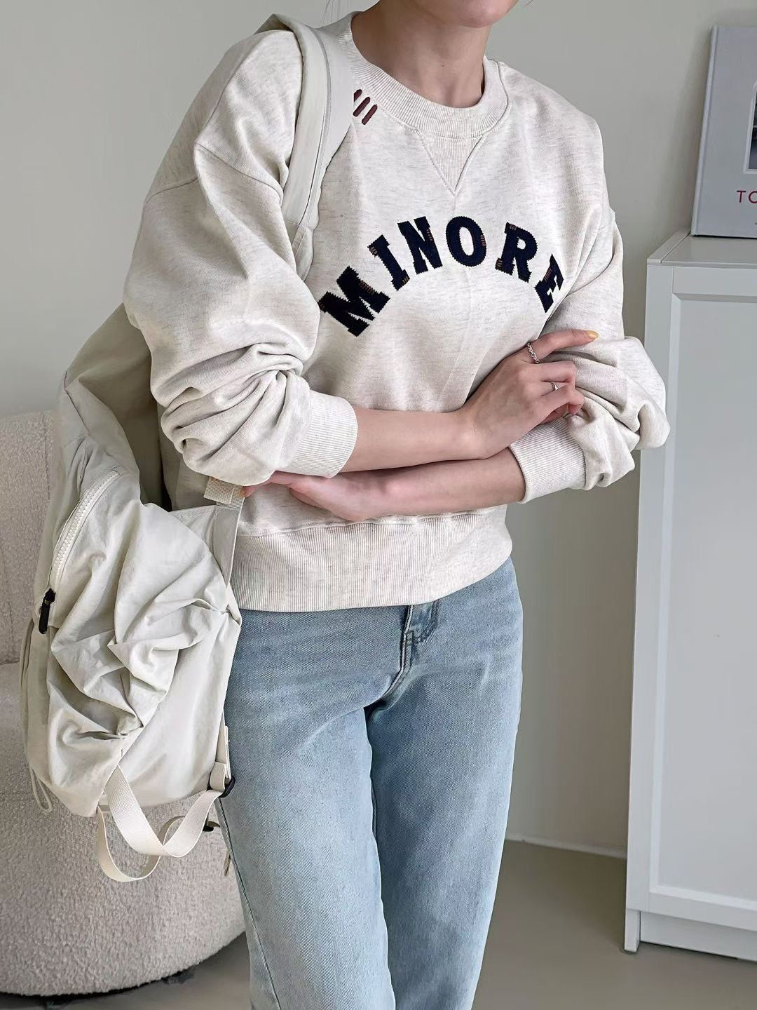 10C114 MINORED長袖衛衣