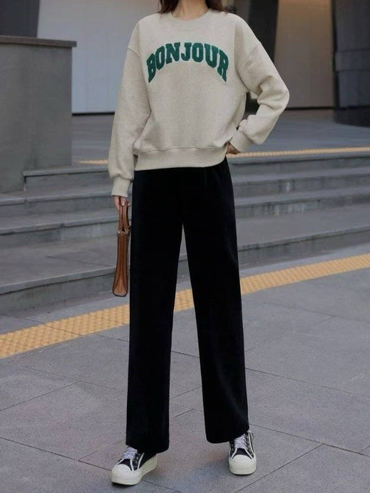 10C106 毛毛bonjour長袖衛衣