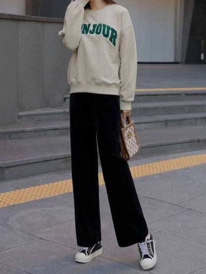 10C106 毛毛bonjour長袖衛衣