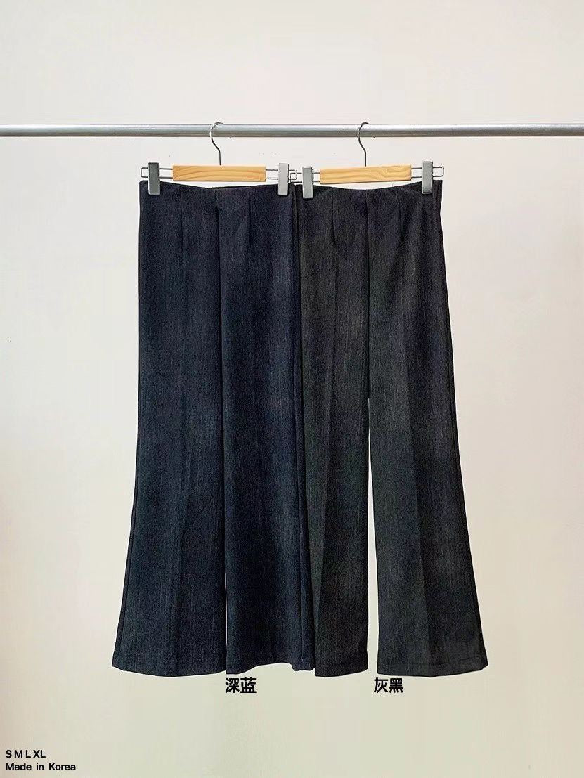 10D206 內鬆緊靴型彈性喇叭褲