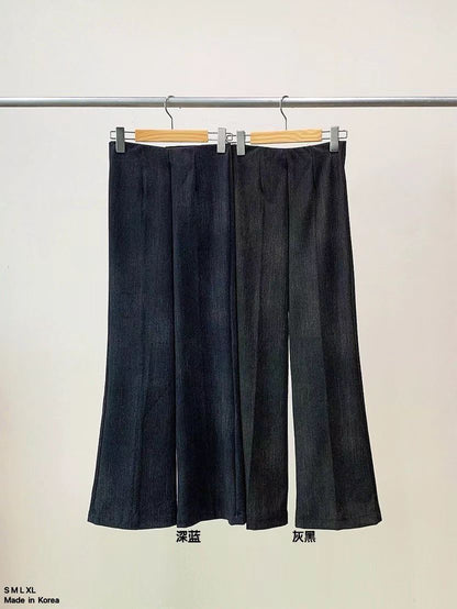 10D206 內鬆緊靴型彈性喇叭褲