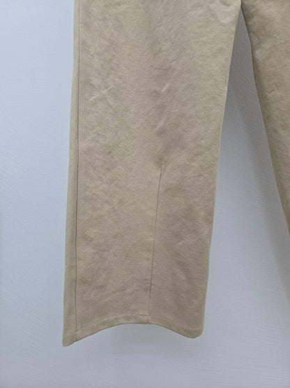 10C206 挺料斜紋布長寬褲