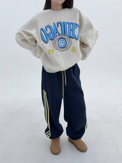 12A105 CHICAGO大學T(內磨毛)