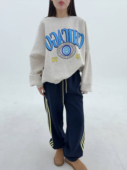 12A105 CHICAGO大學T(內磨毛)