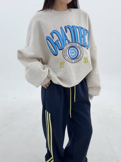 12A105 CHICAGO大學T(內磨毛)