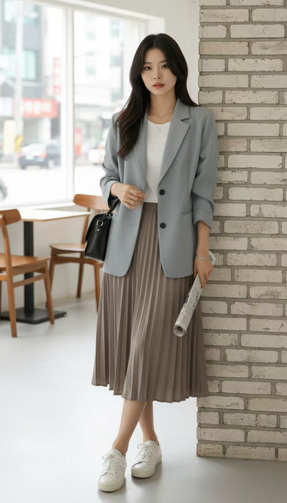 12C104 長版西裝外套