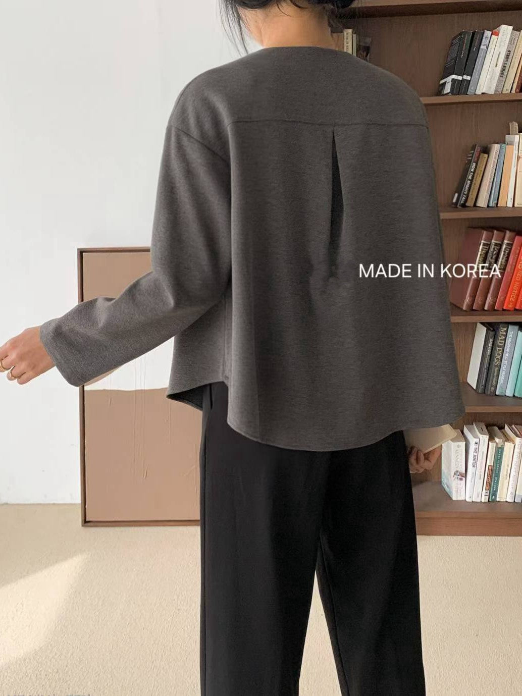 1A215 棉質翻領長袖外套