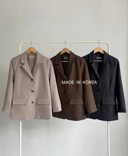 1A213 腰帶長版西裝