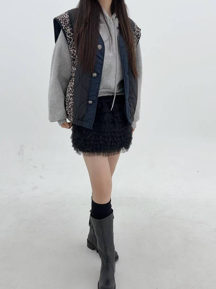 1B103 雙面穿鋪棉背心