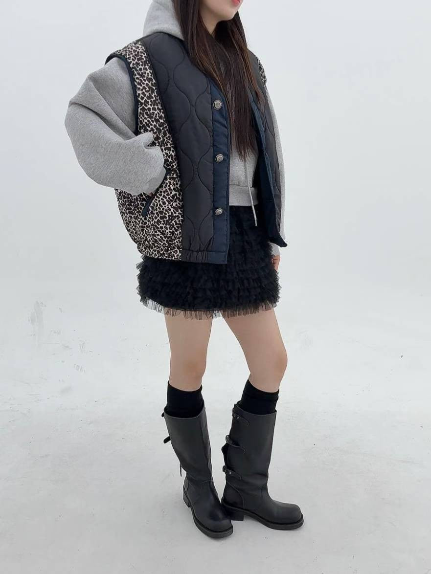 1B103 雙面穿鋪棉背心