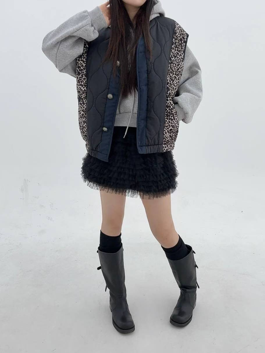 1B103 雙面穿鋪棉背心