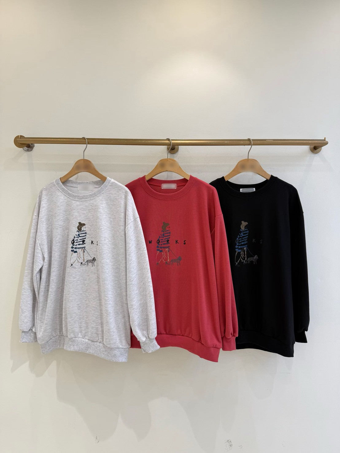 1B117 人物插畫大學T